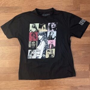 Taylor Swift The Eras Tour Black T-Shirt